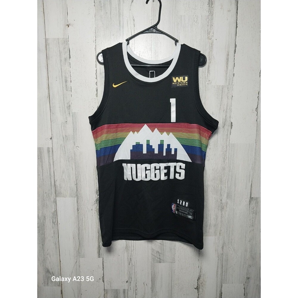 Denver Nuggets Michael Porter Jr Black Nike City Edition Jersey 48